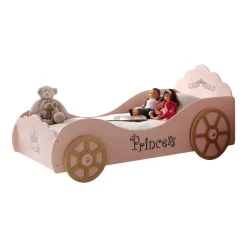 Kinderbedden-Vipack autobed Princess Pinky - roze - 90,4x106,8x210 cm