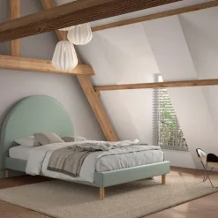 Vipack bed Moon - mint - 140x200 cm