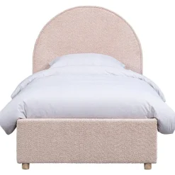 Leen Bakker Vipack bed Moon met opbergruimte - roze - 90x200 cm