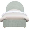 Vipack bed Moon met opbergruimte - mint - 90x200 cm