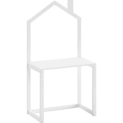 Leen Bakker Vipack kinderbureau Dallas - wit - 151x60x81 cm