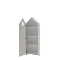 Vipack kledingkast Casimi 1 deurs - wit - 171,5x57,6x37 cm