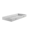 Vipack rolbed Kiddy - wit - 194x94x20 cm