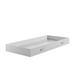 Vipack rolbed Kiddy - wit - 194x94x20 cm