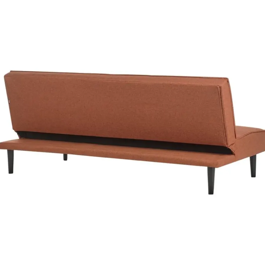 Beliani VISBY - Slaapbank 3-zits - Goudbruin - Polyester