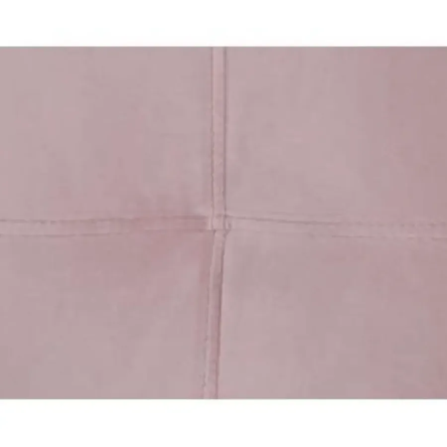 Beliani VISNES - Slaapbank 3-zits - Roze - Fluweel