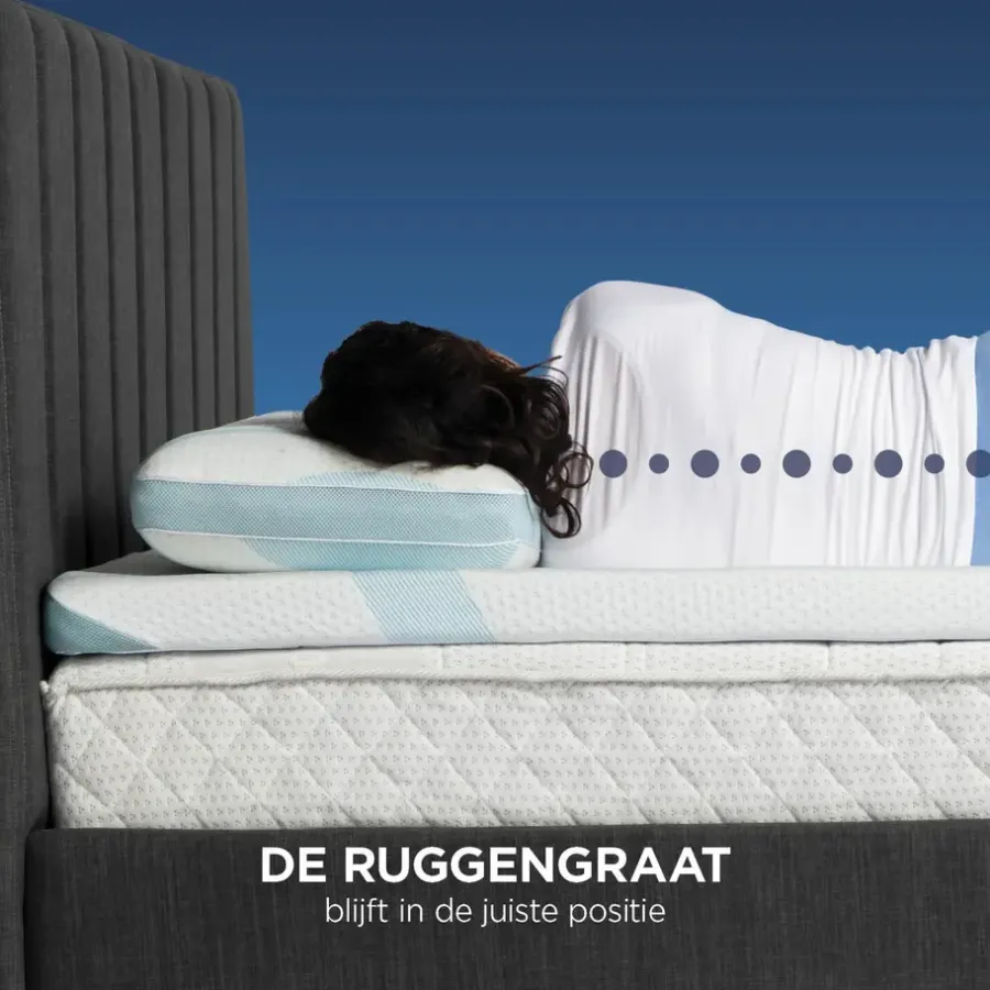 Hoofdkussens-Vitapur Kussen - Hoofdkussen nekklachten - 40x60 cm