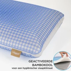 Hoofdkussens-Vitapur Kussen - Hoofdkussen Nekklachten - 40x60 cm