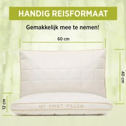 Hoofdkussens-Vitapur Peuter Hoofdkussen - Kinder hoofdkussen 40x60 cm