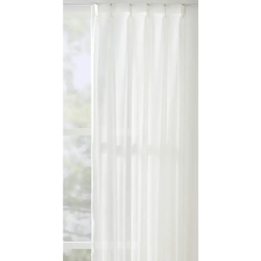 Vouwgordijnen Op Maat-Leen Bakker Vitrage Sintra - off-white