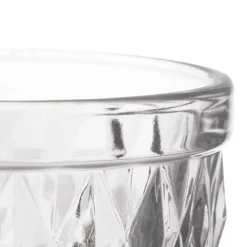 Waterglazen-Vivalto Drinkglazen/waterglazen Diamonds - glas - 6x - 250 ml