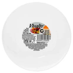 Kommen-Vivalto schaaltje/kommetje - keramiek - ivoor wit - D13 cm