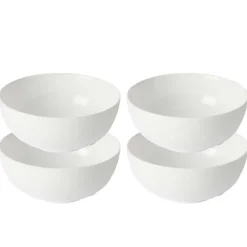 Vivalto schaaltjes/kommetjes - keramiek - ivoor wit - D15 cm