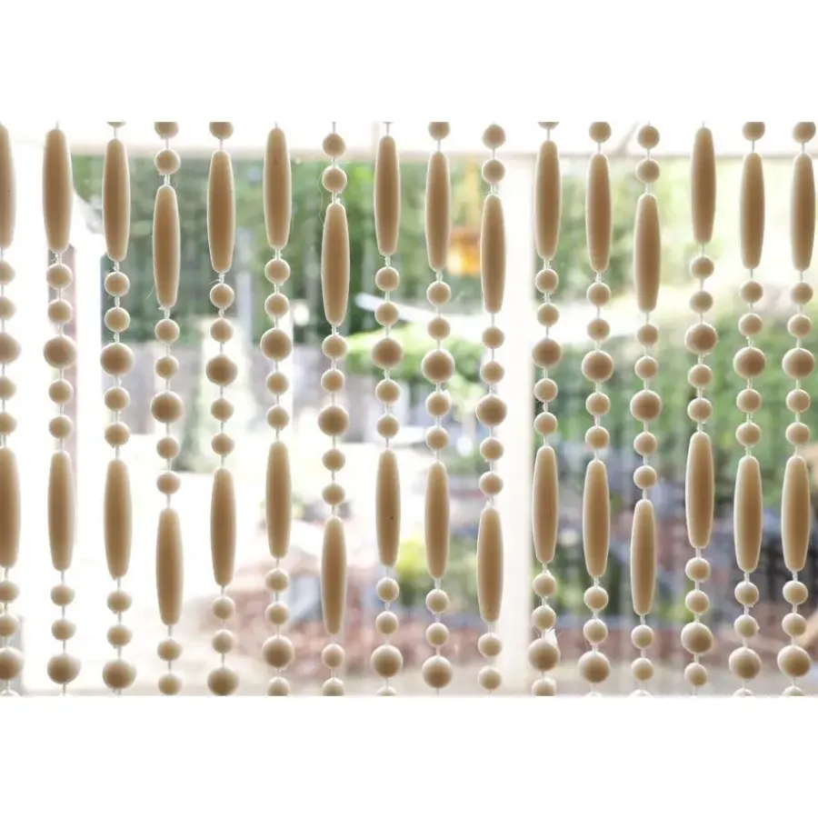 IVOL Vliegengordijn / Deurgordijn - Robin - 90x200 cm - Wit