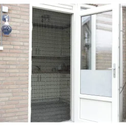 Raam En Deurhorren|Vliegengordijnen En Deurgordijnen-IVOL Vliegengordijn / Deurgordijn - Robin - 90x220 cm - Zwart