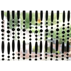 Raam En Deurhorren|Vliegengordijnen En Deurgordijnen-IVOL Vliegengordijn / Deurgordijn - Robin - 90x220 cm - Zwart