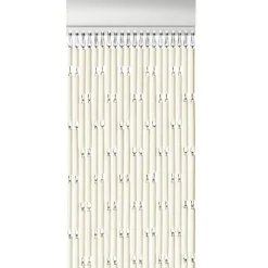 Raam En Deurhorren|Vliegengordijnen En Deurgordijnen-Wicotex Vliegengordijn Tube Ecru 100 x 232 cm