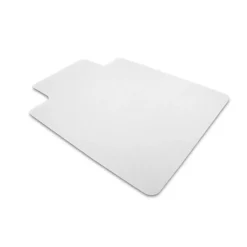 Vloerbescherming-Floortex Vloerbeschermer met uitsparing - Antistatisch PVC - Harde vloer - 90x120 cm