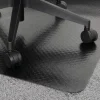 Vloerbescherming-Floortex Vloerbeschermer PVC - Zwart - Tapijt - 120x150cm