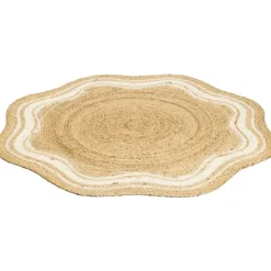 Leen Bakker Vloerkleed Alandi - beige - Ø100 cm