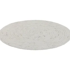 Leen Bakker Vloerkleed Anjali - wit - Ø100 cm
