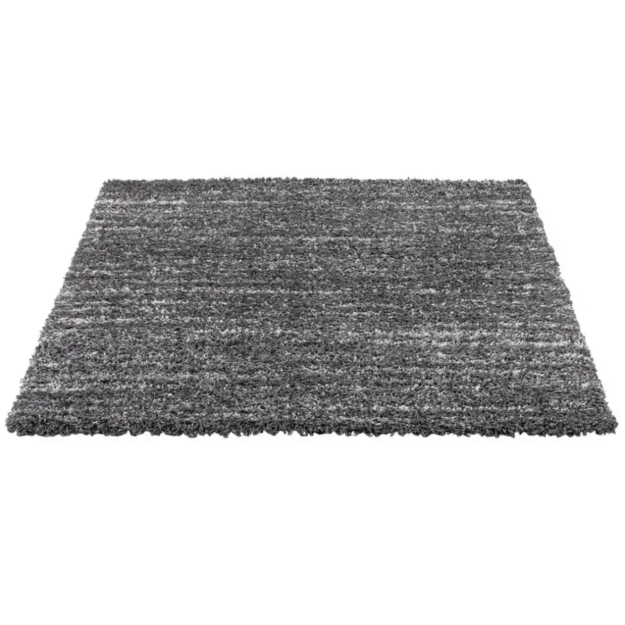 Vloerkleden|Hoogpolige Vloerkleden-Leen Bakker Vloerkleed Bahamas - donkergrijs - 160x230 cm