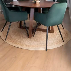 Jute Vloerkleden|Ronde Vloerkleden-House Nordic Vloerkleed Ø180cm Jute - Naturel - Kleed Bombay