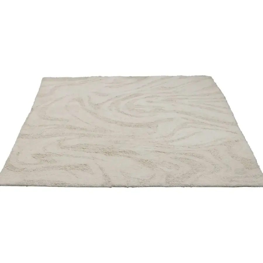 Vloerkleden|Laagpolige Vloerkleden-Leen Bakker Vloerkleed Delhi - wit - 120x170 cm