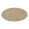 Ronde Vloerkleden-Leen Bakker Vloerkleed Fairford - naturel - Ø100 cm