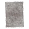 Hoogpolige Vloerkleden-Giga Meubel Vloerkleed Grijs Katoen Polyester - 160x230cm - Olav