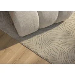 Vloerkleden|Laagpolige Vloerkleden-Leen Bakker Vloerkleed Isa - zand - 120x180 cm