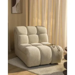 Vloerkleden|Laagpolige Vloerkleden-Leen Bakker Vloerkleed Isa - zand - 120x180 cm