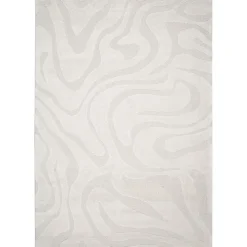 Vloerkleden|Laagpolige Vloerkleden-Leen Bakker Vloerkleed Isala - crème - 160x230 cm
