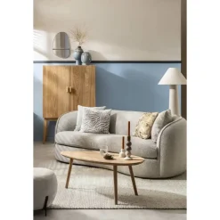 Vloerkleden|Jute Vloerkleden-Leen Bakker Vloerkleed Kent - beige - 190x280 cm