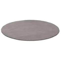 Vloerkleden|Laagpolige Vloerkleden-Leen Bakker Vloerkleed Lilly - grijs - Ø160 cm