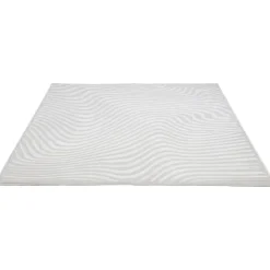 Laagpolige Vloerkleden-Leen Bakker Vloerkleed Lucy - crème - 160x230 cm