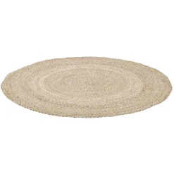 Leen Bakker Vloerkleed Madras - naturel - Ø180 cm