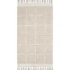 Vloerkleden|Laagpolige Vloerkleden-Leen Bakker Vloerkleed Nalin - zand - 90x150 cm
