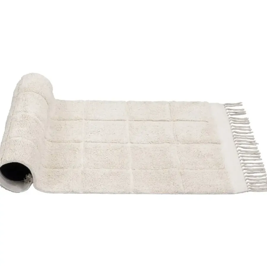 Vloerkleden|Laagpolige Vloerkleden-Leen Bakker Vloerkleed Nalin - zand - 90x150 cm