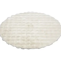 Leen Bakker Vloerkleed Oos - crème - Ø120 cm