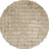 Leen Bakker Vloerkleed Oos - taupe - Ø120 cm