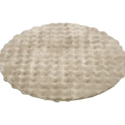 Leen Bakker Vloerkleed Oos - taupe - Ø120 cm