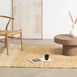 Jute Vloerkleden-Giga Meubel Vloerkleed Rechthoek - Naturel Jute - 160x230x2cm - Jolly