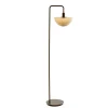 Staande Lampen-Light & Living Vloerlamp Baylie - Bruin - 43x30x165cm