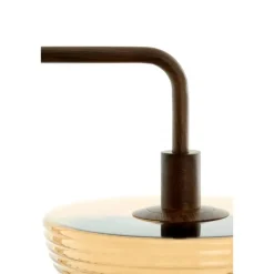 Staande Lampen-Light & Living Vloerlamp Baylie - Bruin - 43x30x165cm
