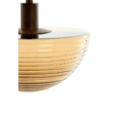 Staande Lampen-Light & Living Vloerlamp Baylie - Bruin - 43x30x165cm