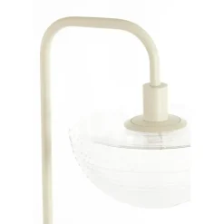Staande Lampen-Light & Living Vloerlamp Baylie - Mat crème - 43x30x165cm