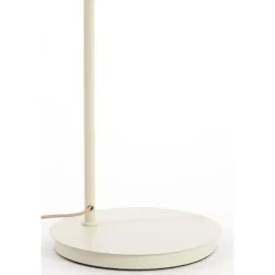 Staande Lampen-Light & Living Vloerlamp Baylie - Mat crème - 43x30x165cm