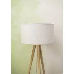 Leen Bakker Vloerlamp Gaia - naturel - Ø50x150 cm