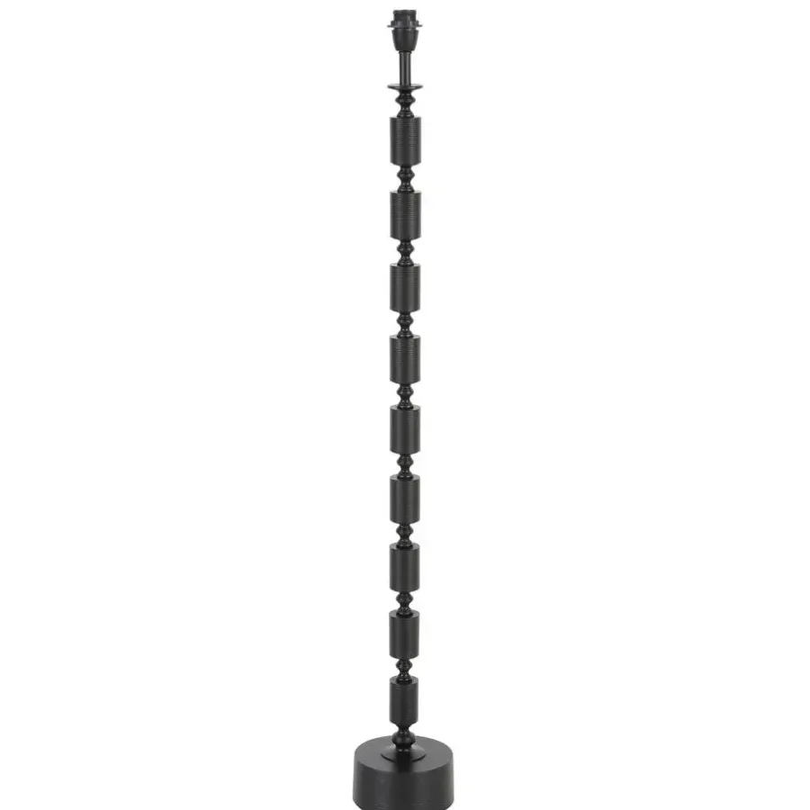 Light & Living Vloerlamp Gitaya - Zwart - Ø18cm